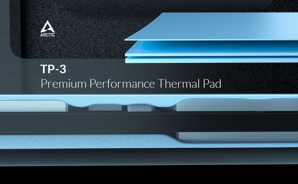 Almohadilla Térmica Arctic TP-3 4PCS - 120x20mm - 0.5mm