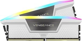 CORSAIR VENGEANCE KIT 32GB 6400MHZ CL36 BLANCO RGB