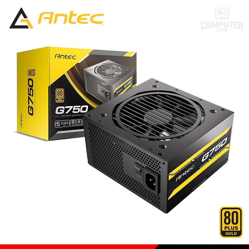 Fuente De Poder Antec G750 750W 80 Plus Gold Semi-modular