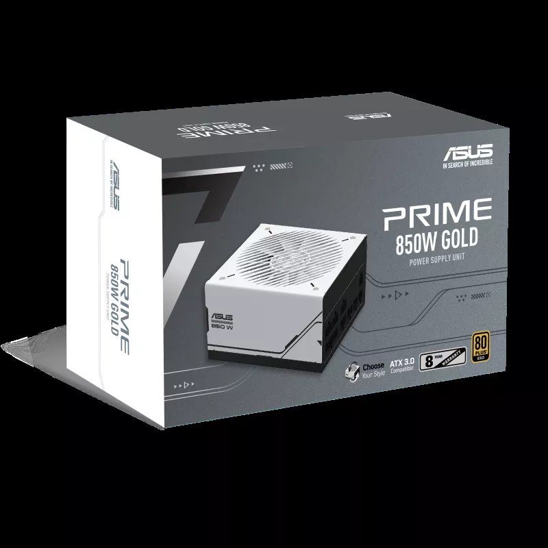 Fuente De Poder ASUS Prime 850W 80+ Gold - 850W