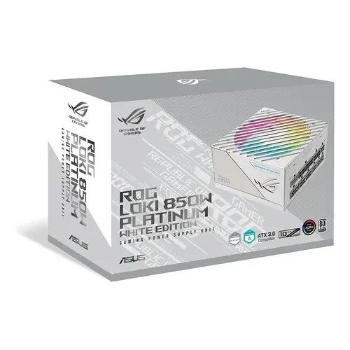 Fuente De Poder ASUS Rog Loki Sfx-l Platinum White Edition - 850W