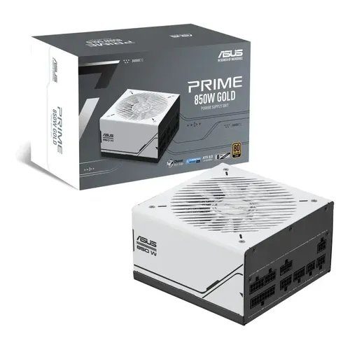 Fuente De Poder ASUS Rog Strix 850W 80+ Gold White Edition - 850W