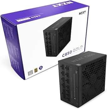 Fuente De Poder NZXT C850 80+ Gold Black Edition - 850W