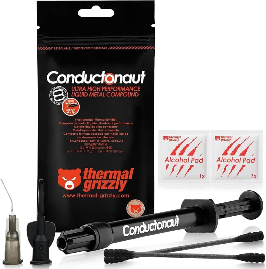 METAL LIQUIDO THERMAL GRIZZLY CONDUCTONAUT 73 W-mK 5G