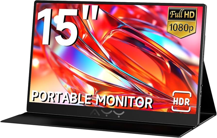 MONITOR PORTABLE AYY PORTABLE MONITOR A15G1B 15'' 1080P FULL HD - 60 Hz -