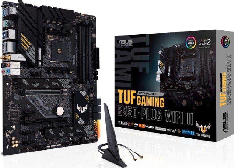 Placa Madre B550 ASUS Tuf Gaming Plus Wifi II - AMD AM4