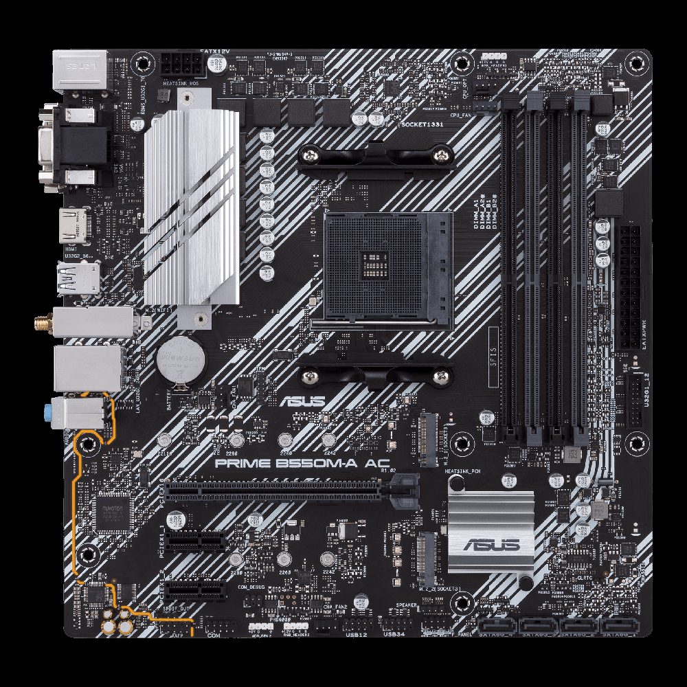 PLACA MADRE B550M-A AC ASUS PRIME WIFI - AMD AM4