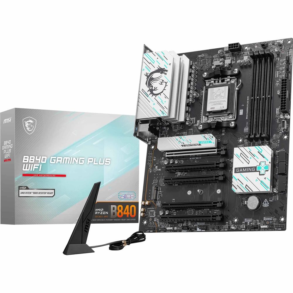 PLACA MADRE B840 MSI GAMING PLUS WIFI - AMD AM5