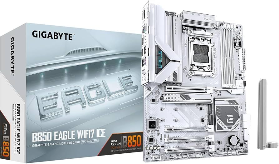 PLACA MADRE B850 GIGABYTE EAGLE WIFI7 ICE - AMD AM5