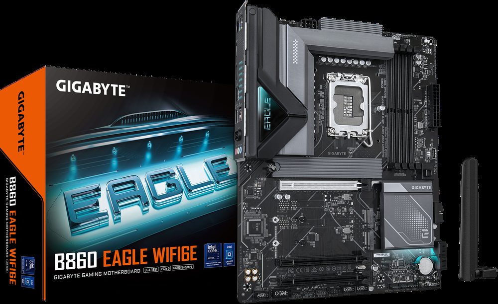 PLACA MADRE B860 GIGABYTE EAGLE WIFI6E - INTEL LGA 1851