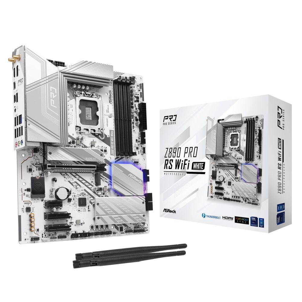 PLACA MADRE Z890 ASROCK PRO RS WIFI - INTEL LGA 1851