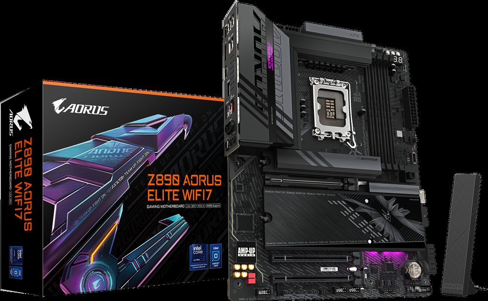 PLACA MADRE Z890 GIGABYTE AORUS ELITE WIFI7 - INTEL LGA 1851