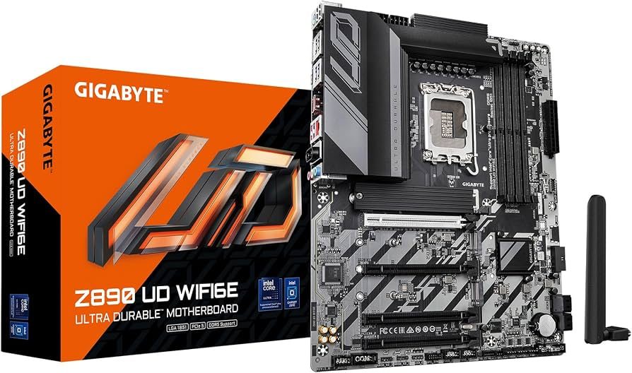 PLACA MADRE Z890 GIGABYTE UD WIFI 6E - INTEL LGA 1851