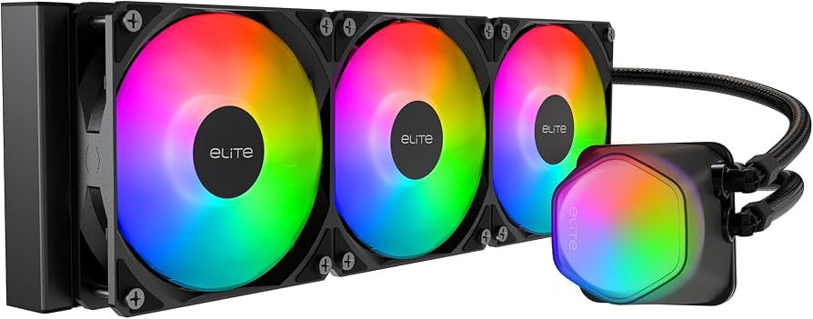 REFRIGERACION LIQUIDA COOLER MASTER ELITE LIQUID 360 BLACK ARGB