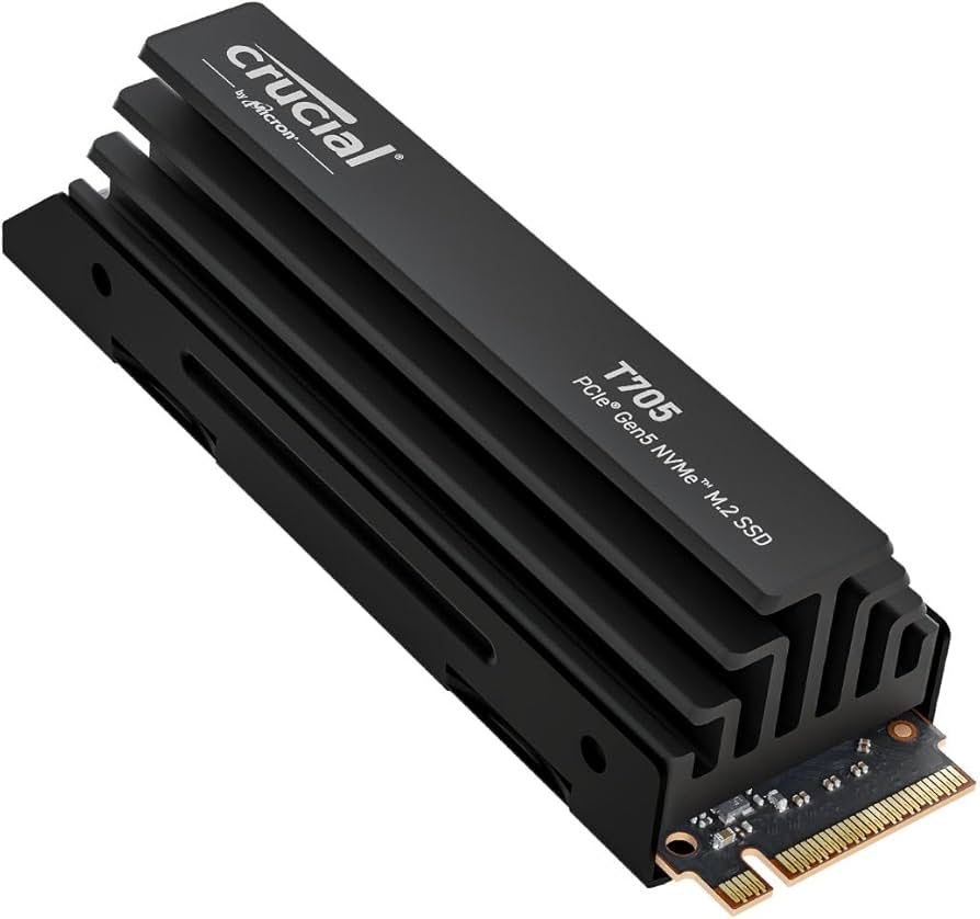 SSD 2TB CRUCIAL T705 14,5000MB-s CON DISIPADOR