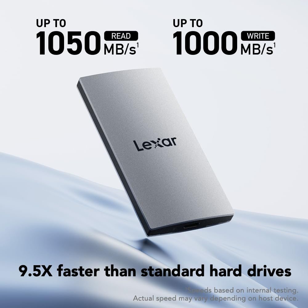 SSD 2TB EXTERNO LEXAR SSD PÓRTATIL ES3 1050 MB-s